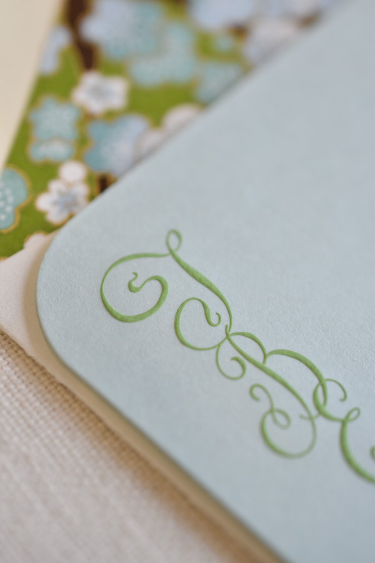 Teresa Stationery (Custom Calligraphy)