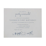 Party Animals Birthday Invitation