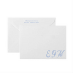 Floral Monogram Stationery