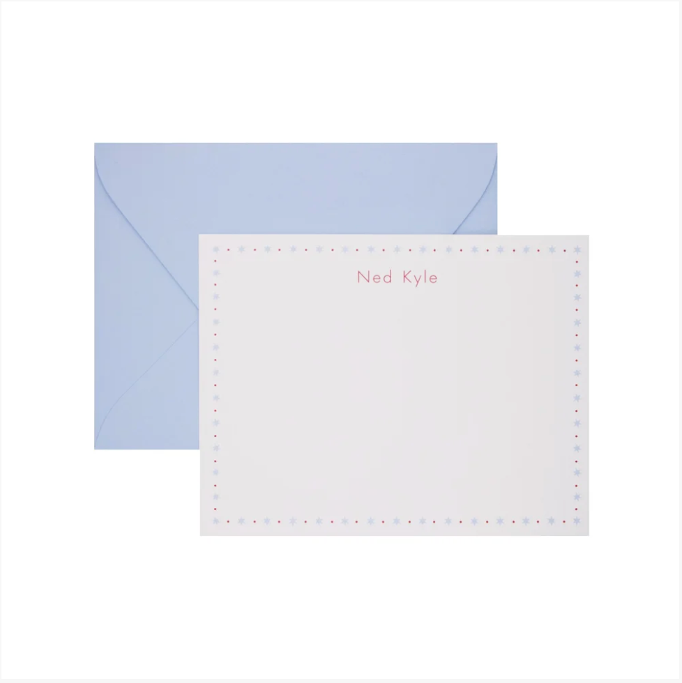 Stars & Dots Children's Stationery