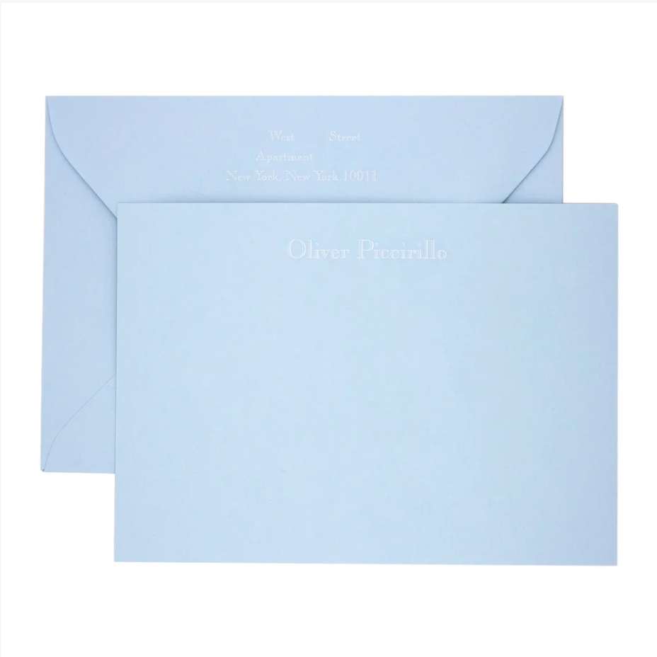 Oliver Baby Stationery