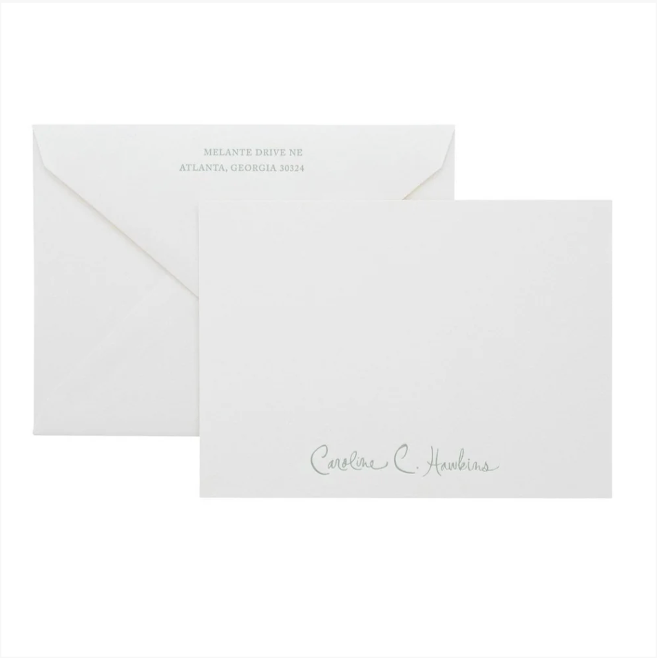 Caroline Stationery (Custom Calligraphy)