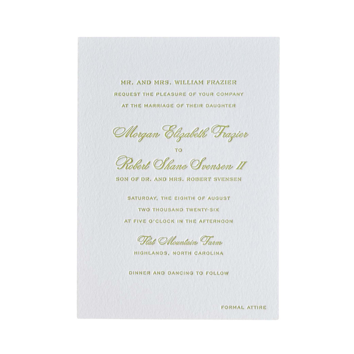 Wright Wedding Suite