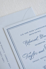 Liz Dinner Invitation