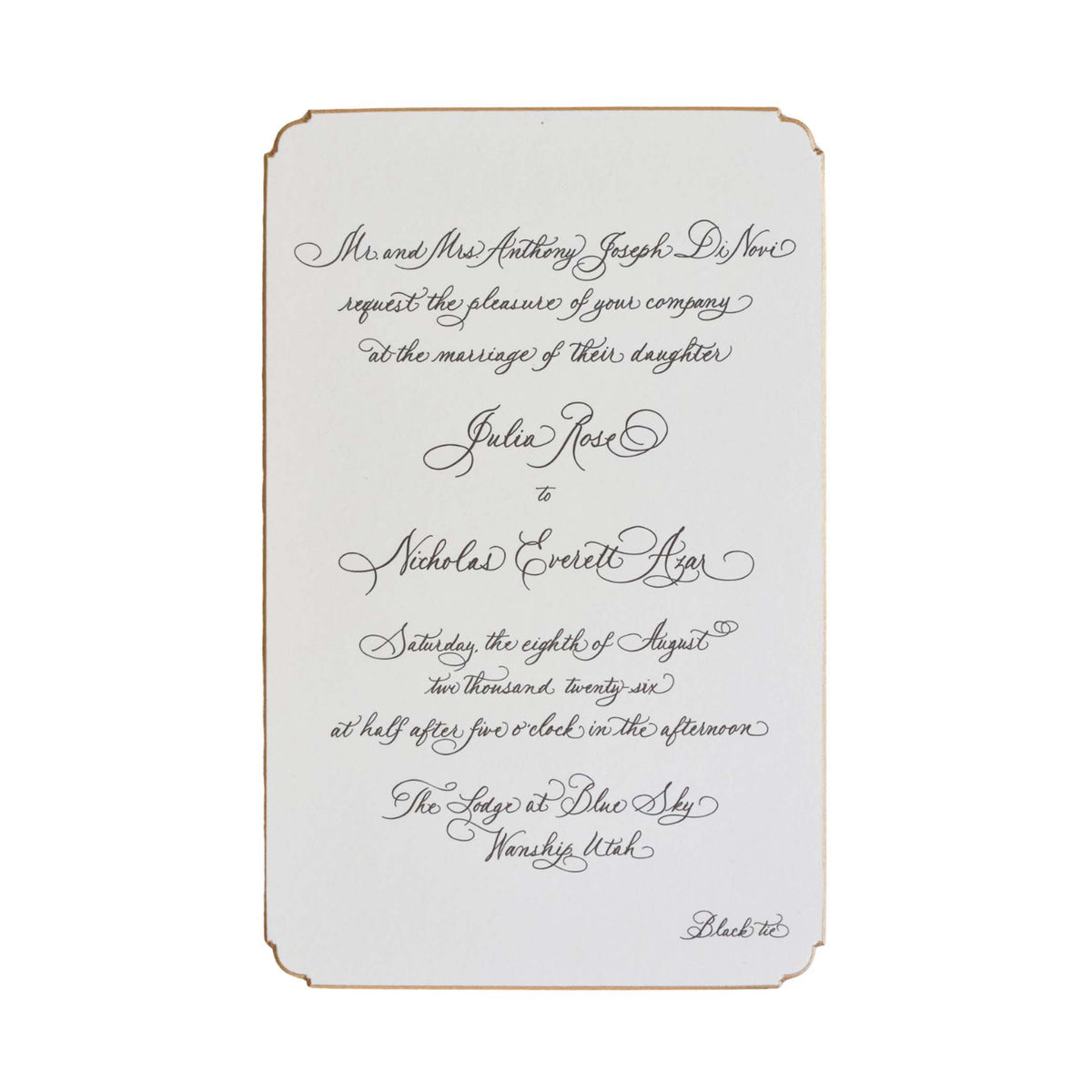 DiNovi Wedding Suite