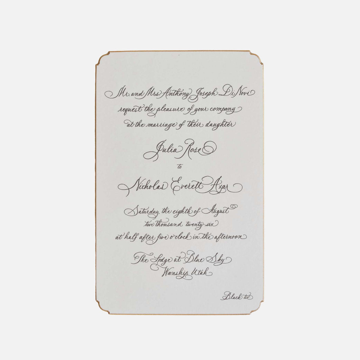 DiNovi Wedding Suite
