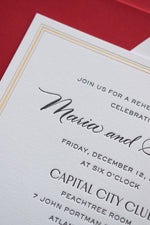 Whitman Dinner Invitation