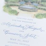 Watercolor Save the Date (Script)