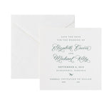 Alexandria Spot Calligraphy Save the Date