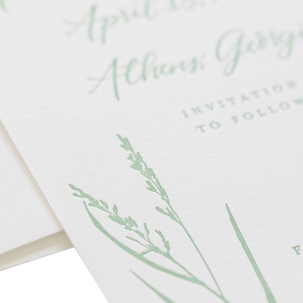 Anna Spot Calligraphy Save the Date