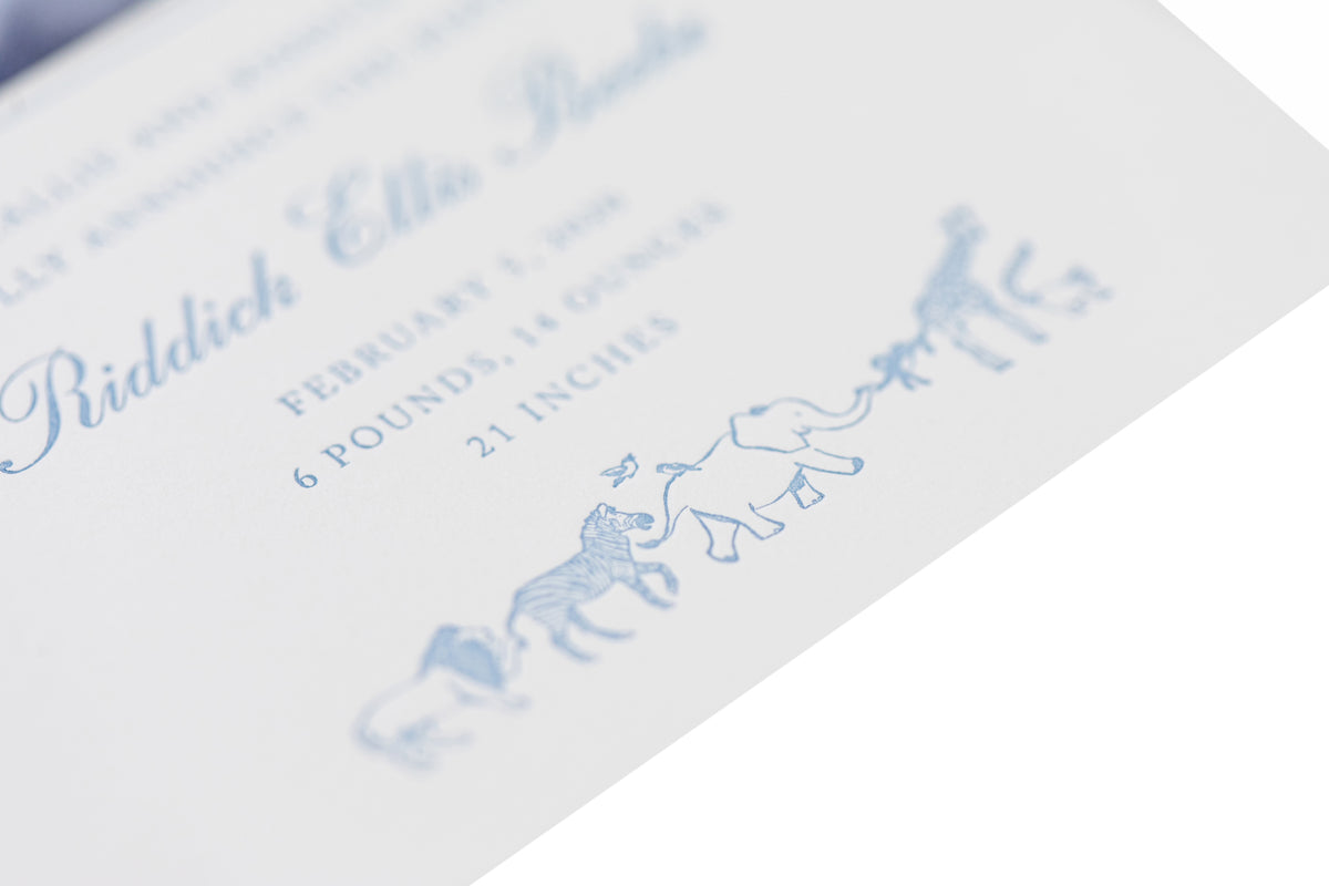 Riddick Birth Announcement