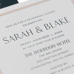 Blake Dinner Invitation