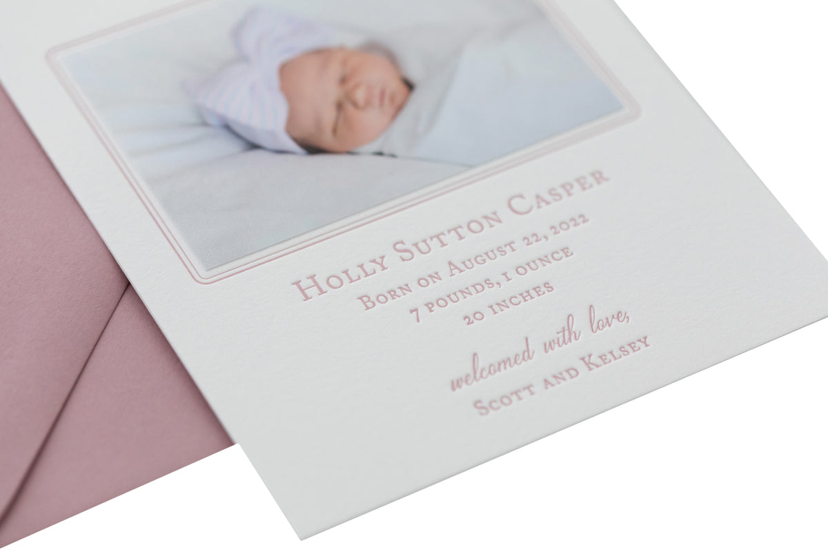 Betts Birth Announcement