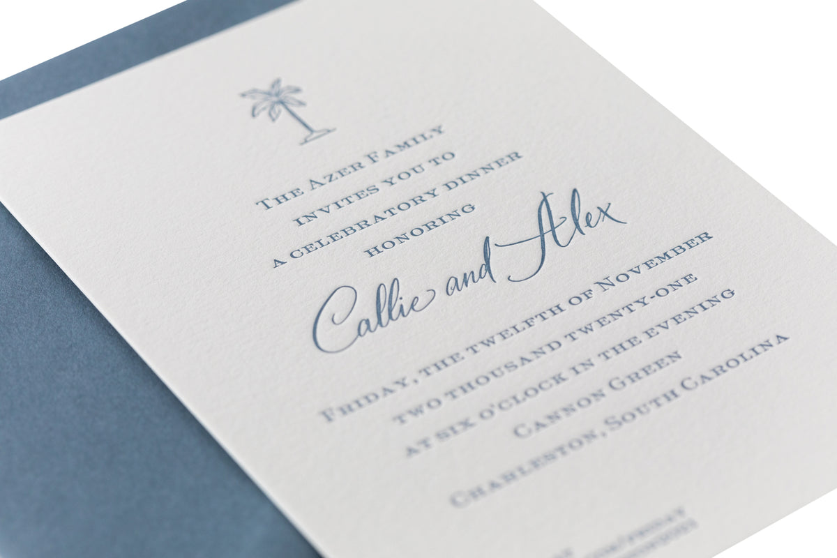 Charleston Dinner Invitation