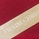 Christmas Card Album - Velvet Sash