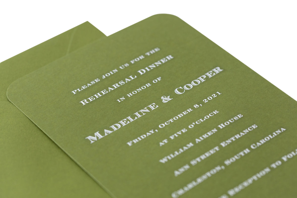 Cooper Dinner Invitation