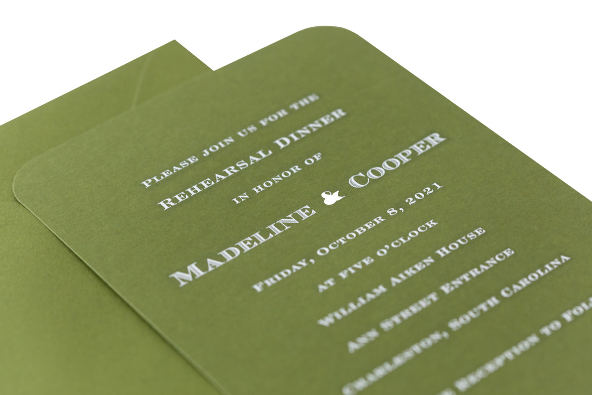 Cooper Dinner Invitation