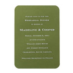 Cooper Dinner Invitation
