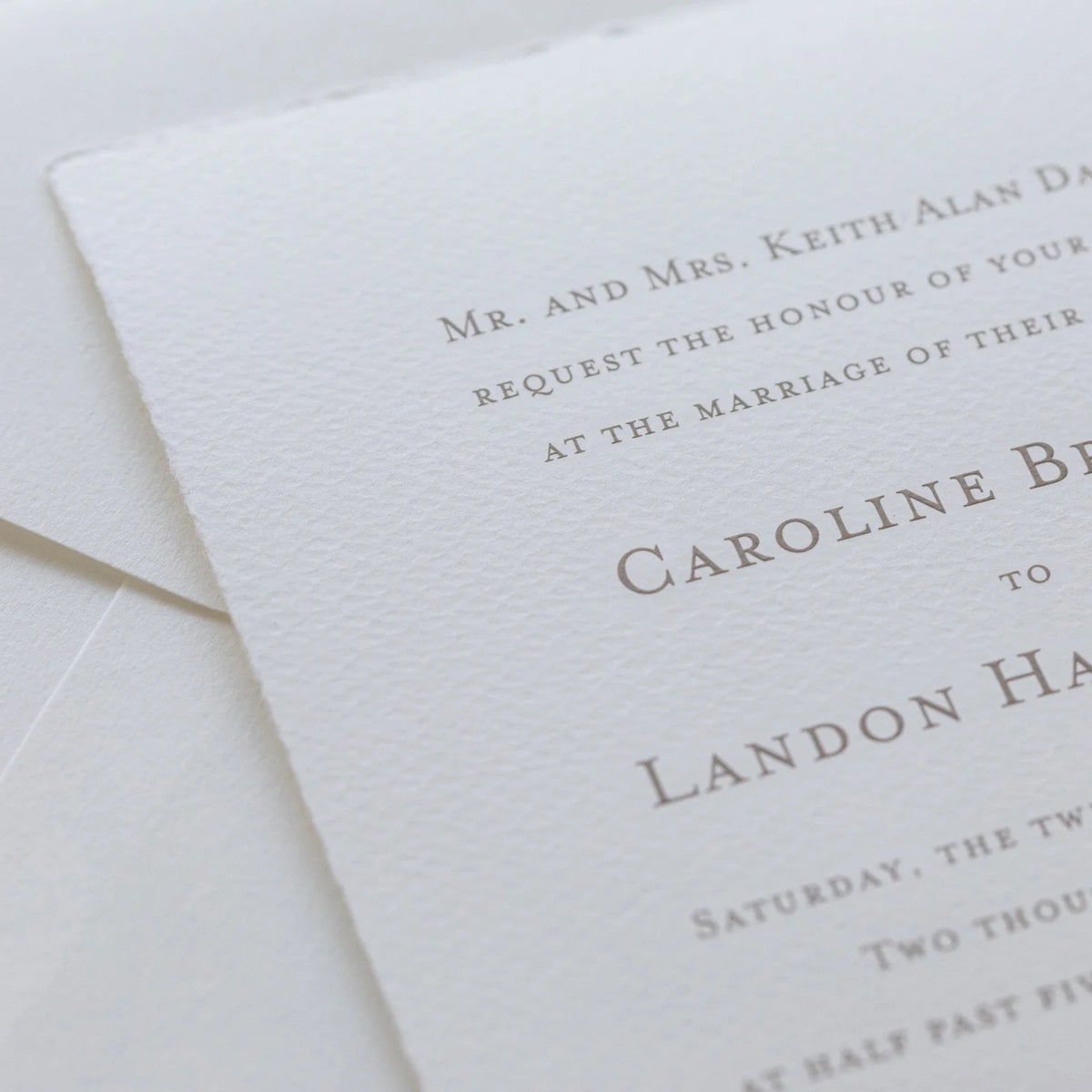Davidson Wedding Suite (Arturo Paper)