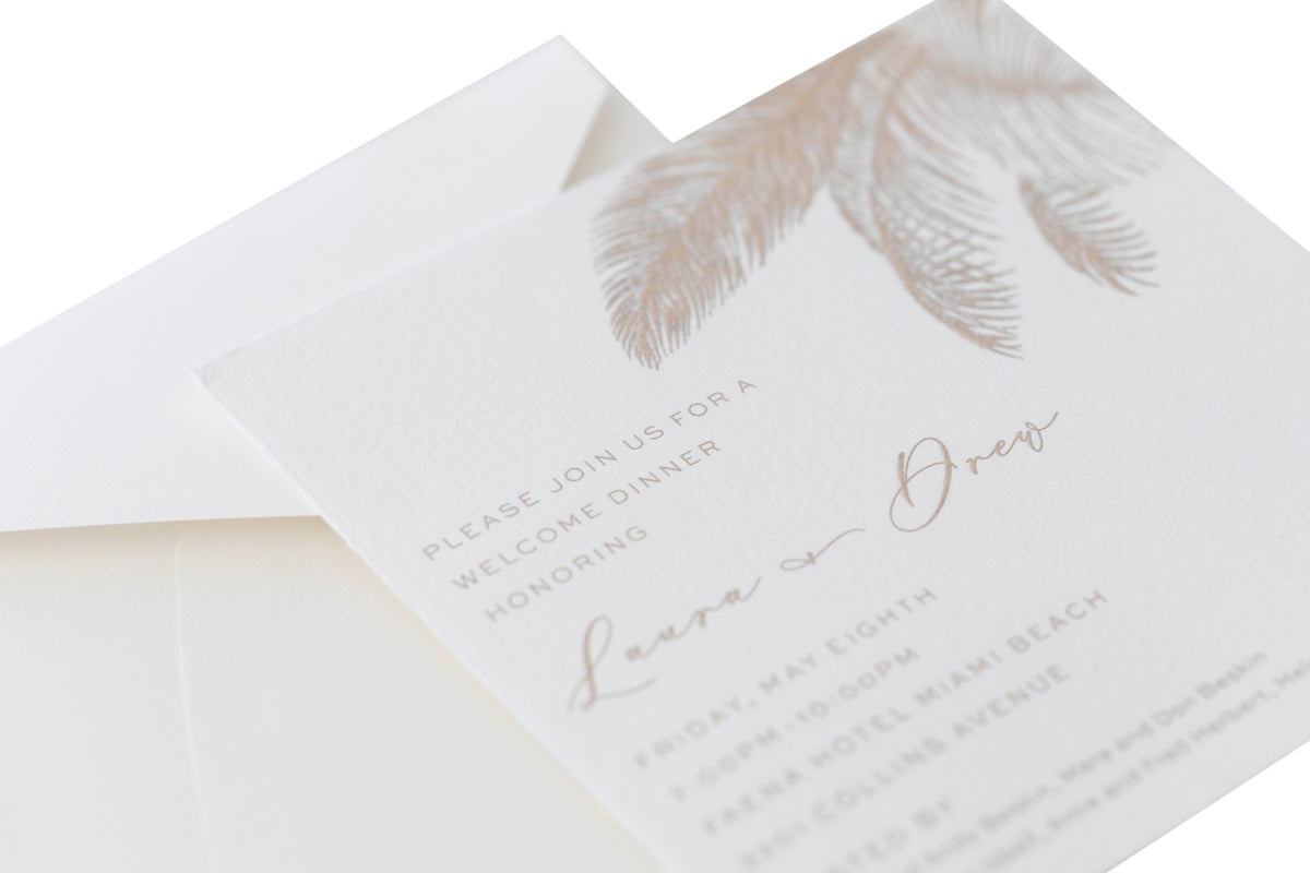 Drew Dinner Invitation