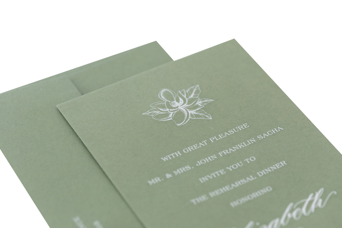 Franklin Dinner Invitation