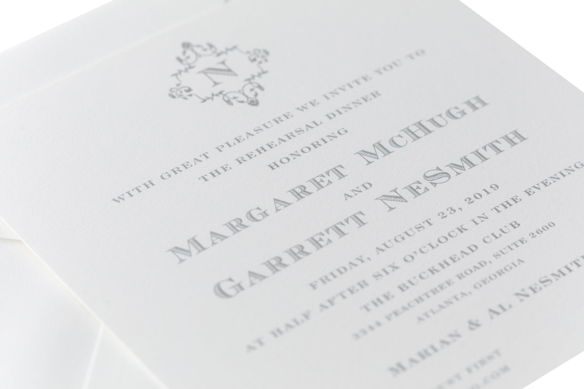 Garrett Dinner Invitation