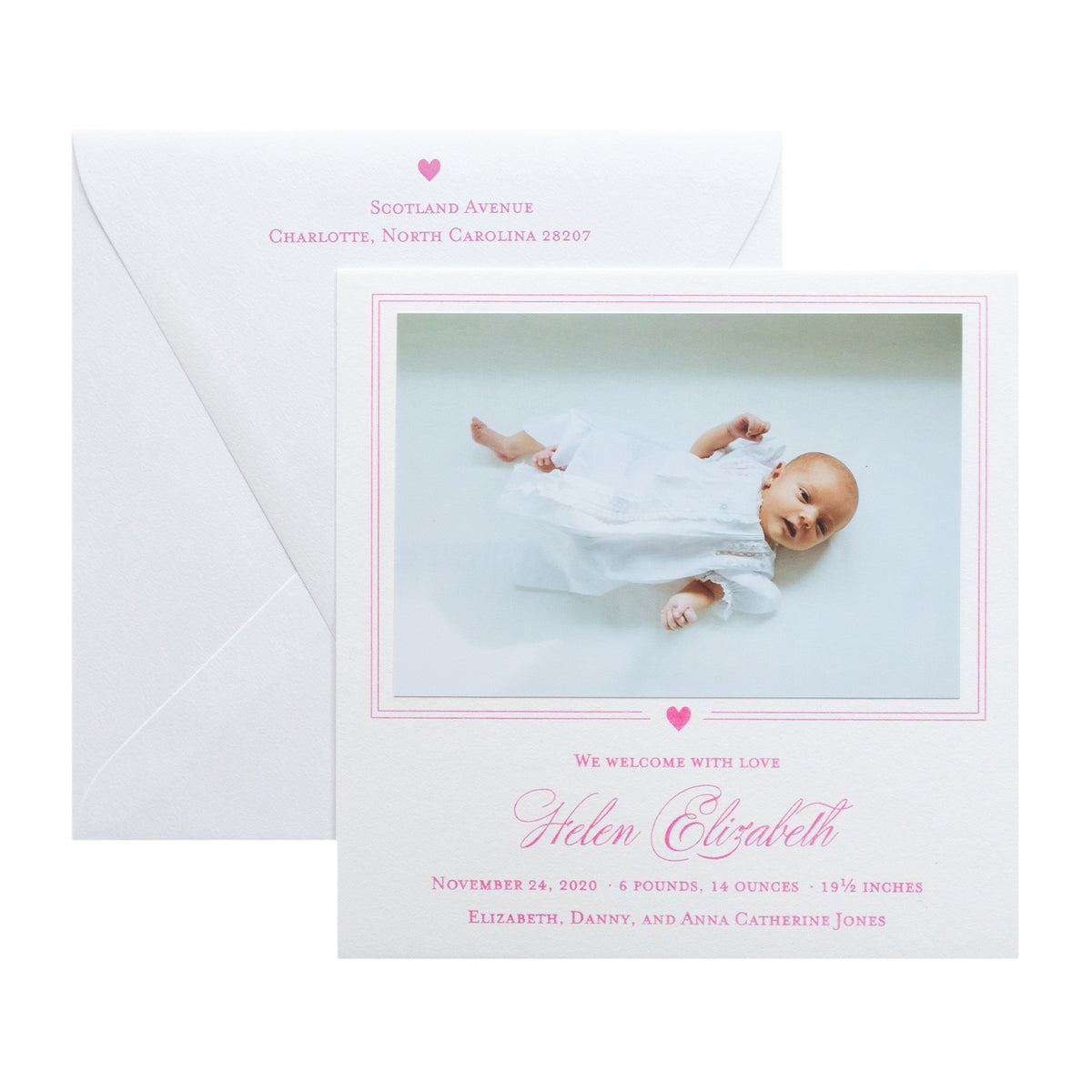 Liza Birth Announcement