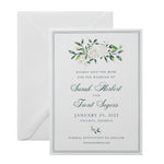 Floral Watercolor Save the Date