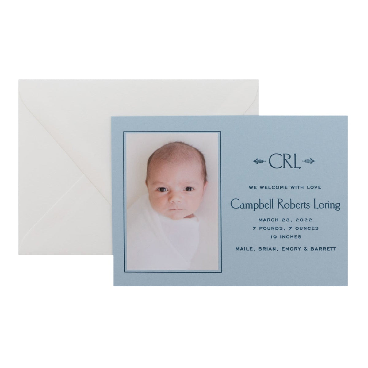 Lane Birth Announcement