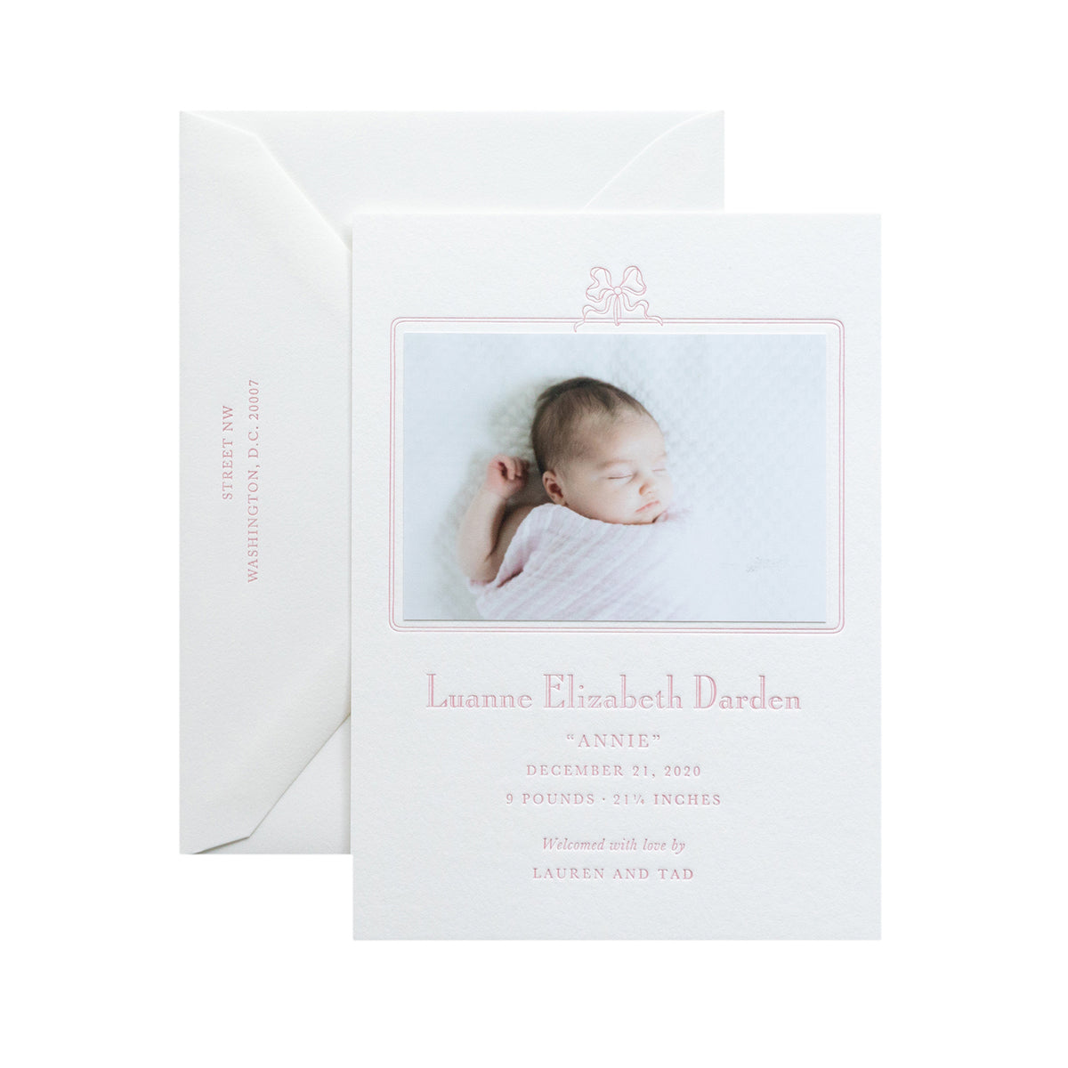 Anna Birth Announcement