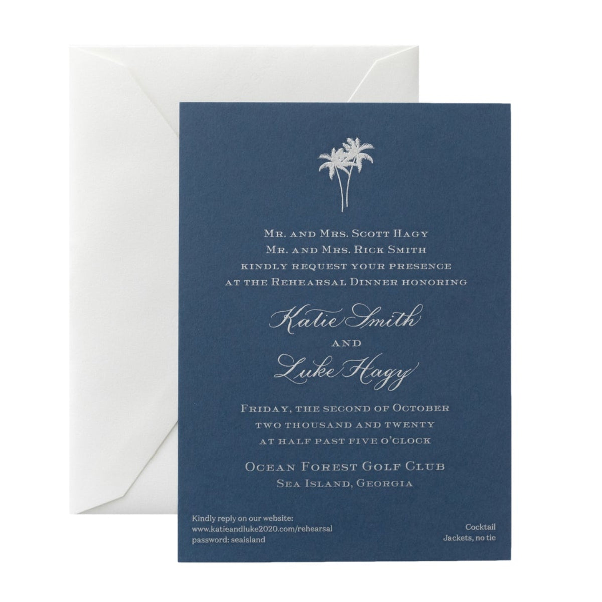 Luke Dinner Invitation