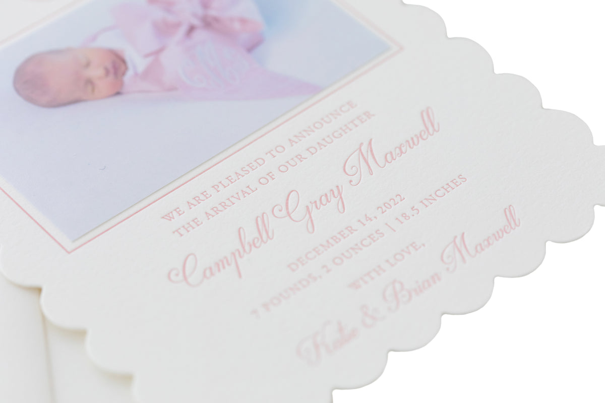 Lucy Birth Announcement