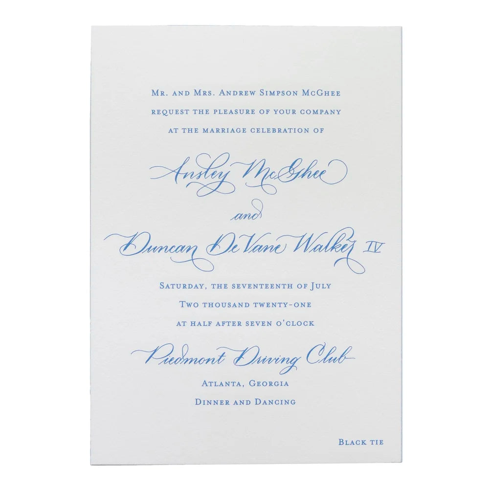 McGhee Wedding Suite