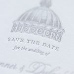 Sophia Custom Sketch Save the Date (Square)
