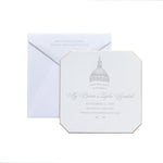 Sophia Custom Sketch Save the Date (Square)