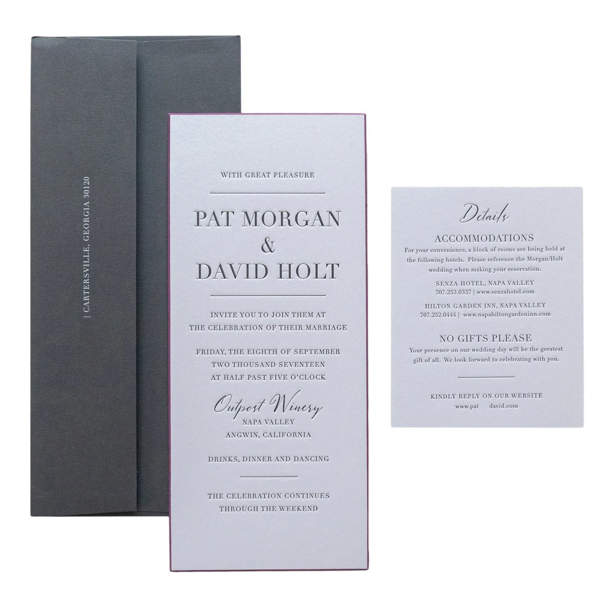 Morgan Party Invitation
