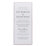 Morgan Party Invitation