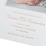 Anna Birth Announcement