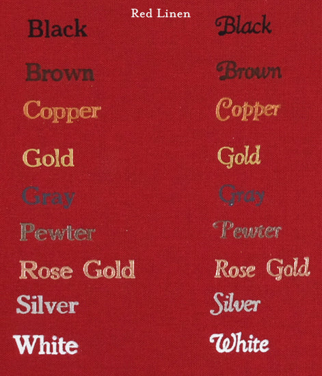 Christmas Card Album - Foil Stamped