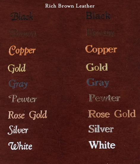 Christmas Card Album - Foil Stamped