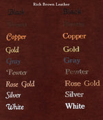 Christmas Card Album - Foil Stamped