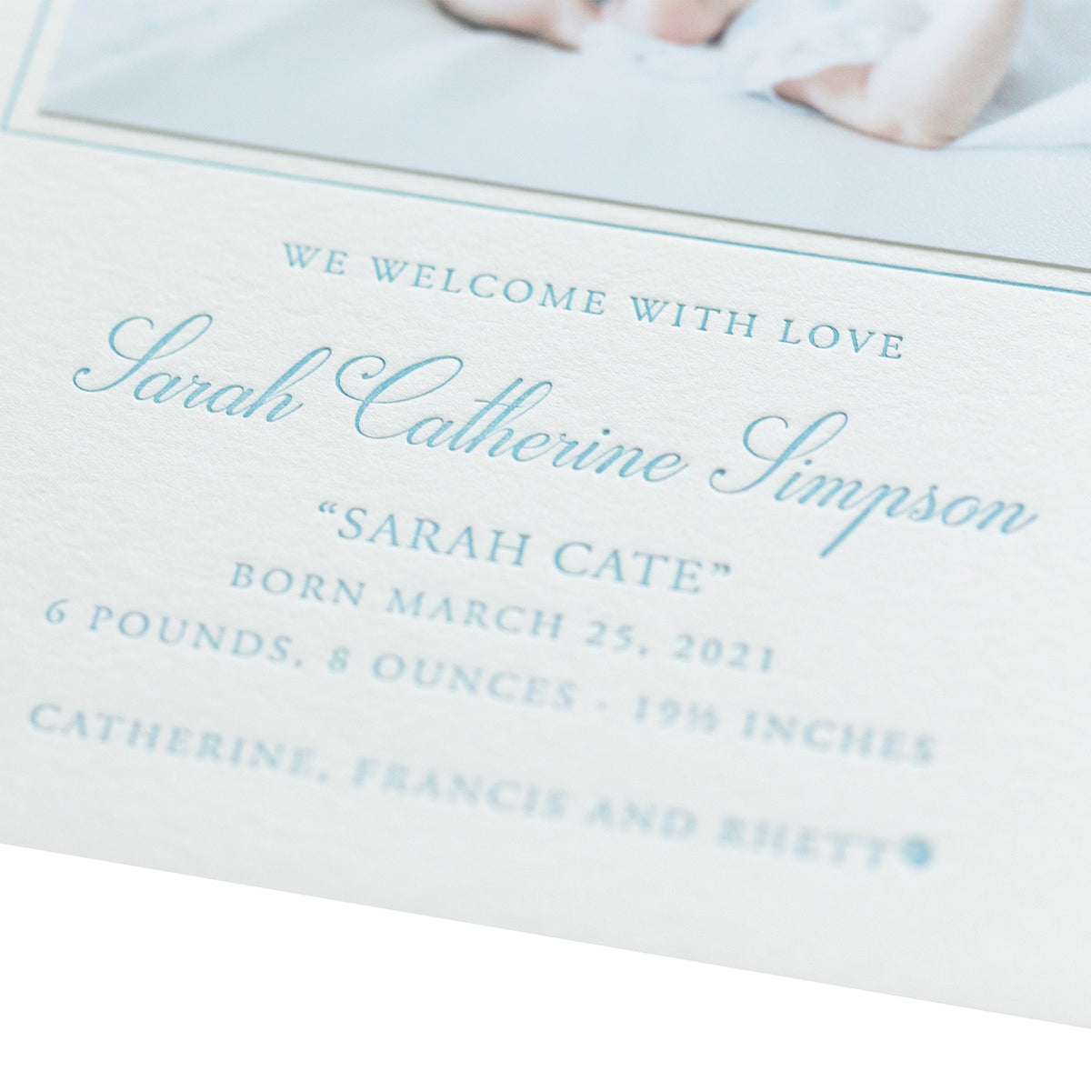 Lucy Birth Announcement