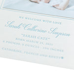 Lucy Birth Announcement