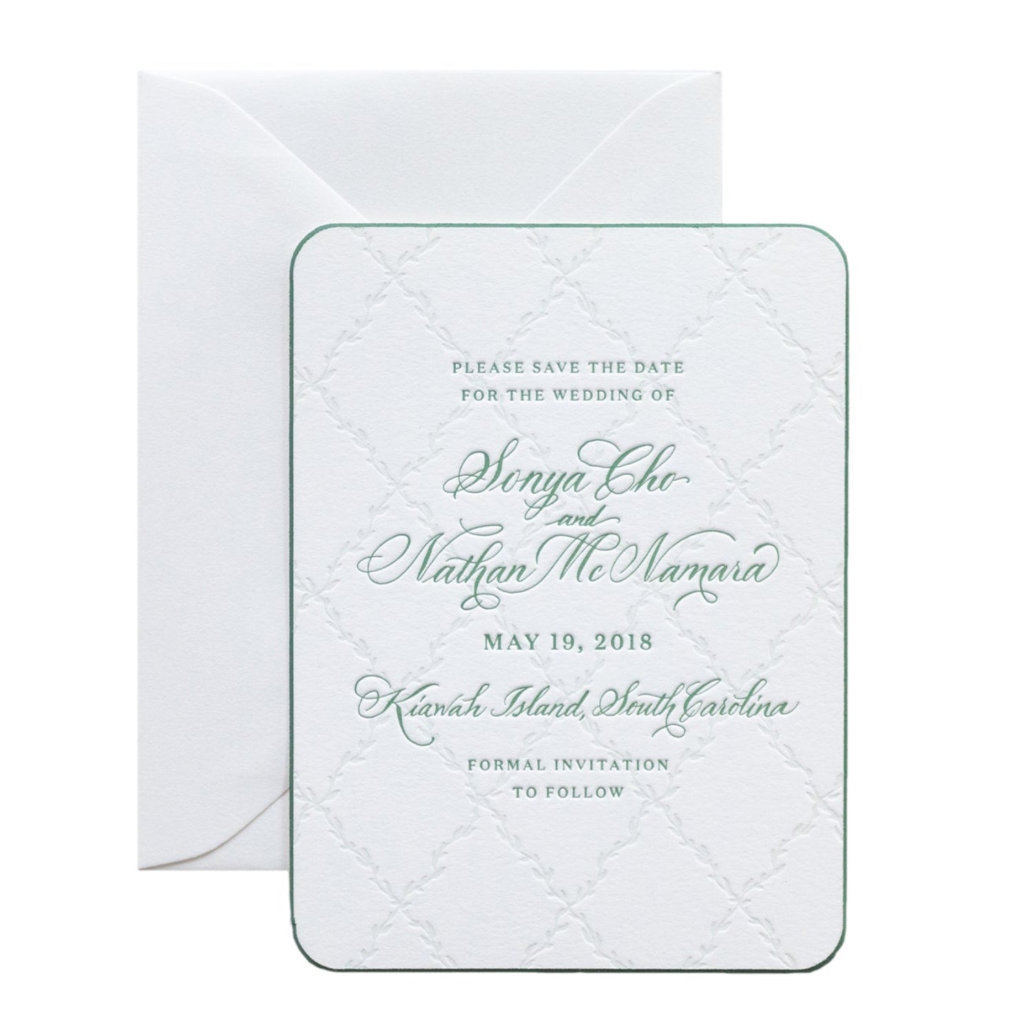 Sonya Spot Calligraphy Save the Date– Dear Elouise
