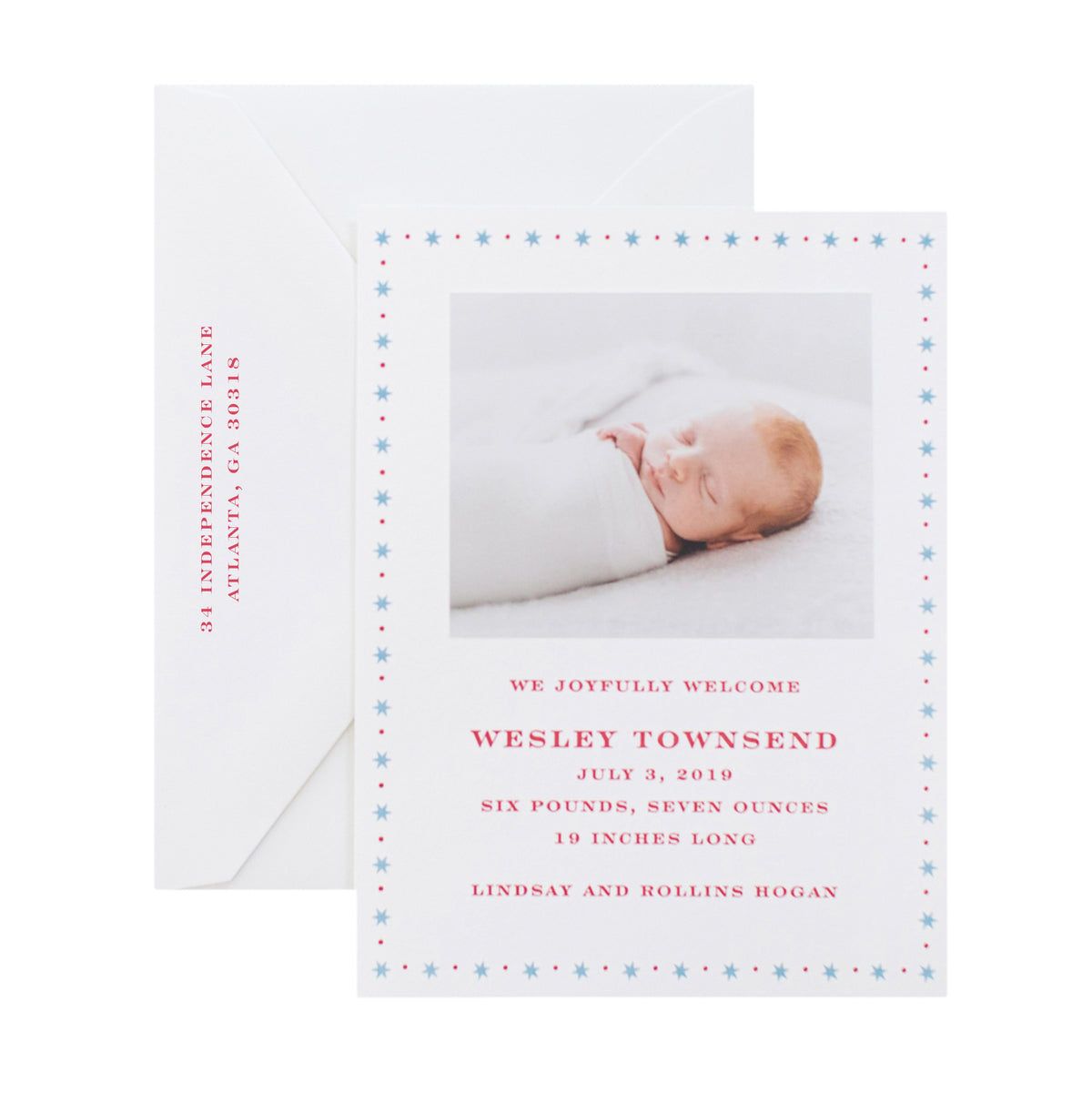 Oscar Birth Announcement
