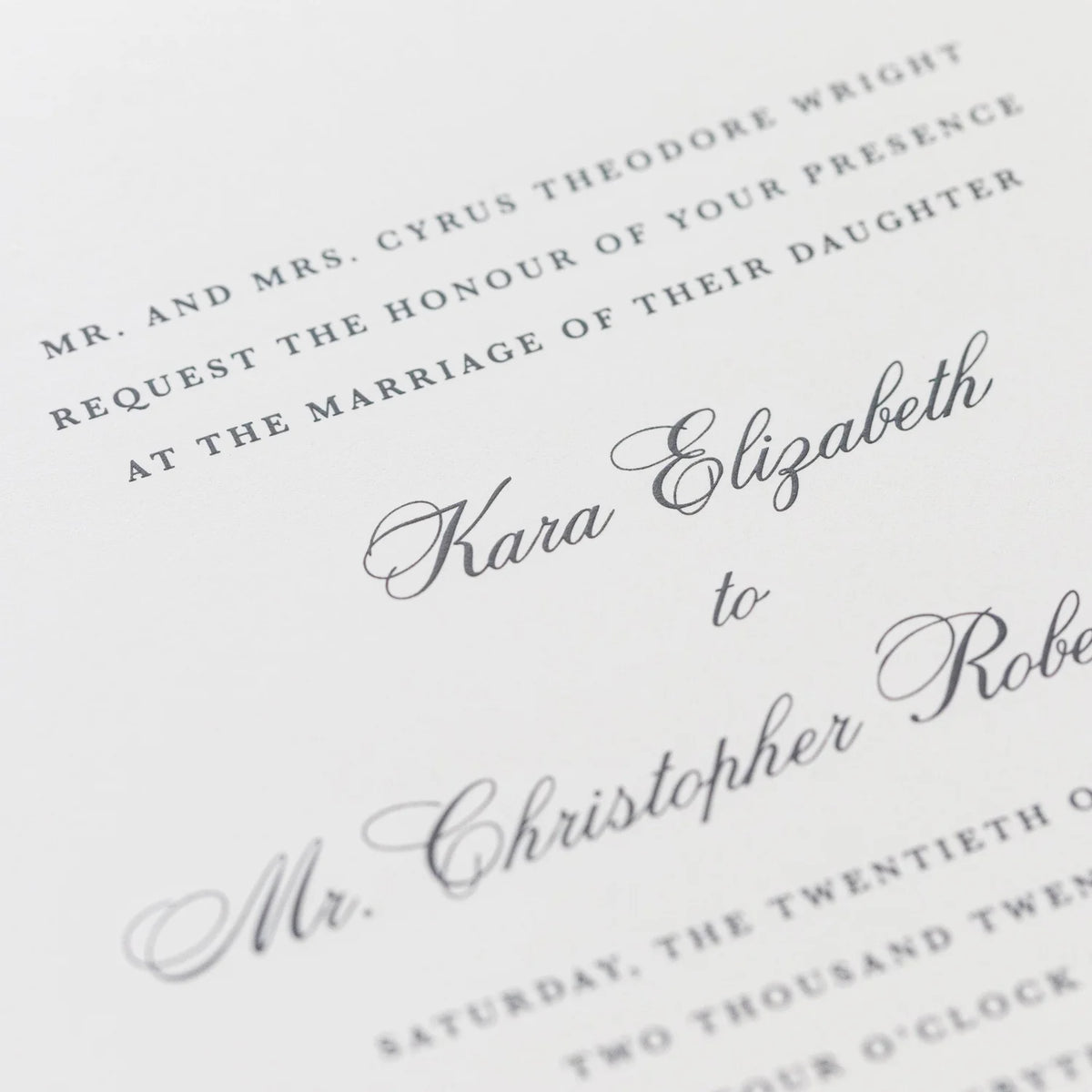 Wright Wedding Suite